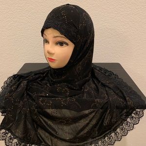 Women’s 2 pieces Hijab set, one size fits all